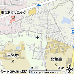 熊本県玉名市中尾531周辺の地図