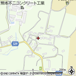 熊本県菊池市泗水町田島2309周辺の地図