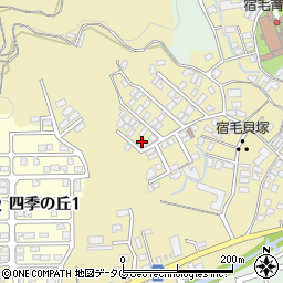 貝塚　上田アパート周辺の地図