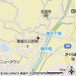 熊本県玉名市岱明町西照寺242周辺の地図