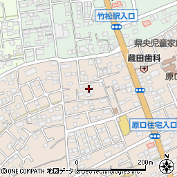 長崎県大村市原口町周辺の地図