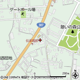熊本県菊池市泗水町吉富2232周辺の地図