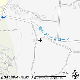 熊本県菊池市旭志新明316周辺の地図