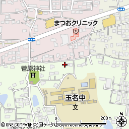 熊本県玉名市中尾344周辺の地図