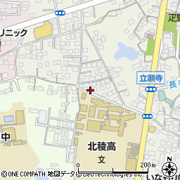 熊本県玉名市立願寺252-4周辺の地図