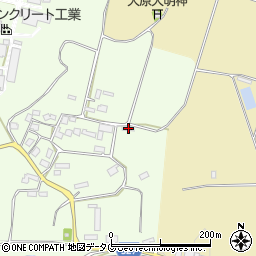 熊本県菊池市泗水町田島2323周辺の地図