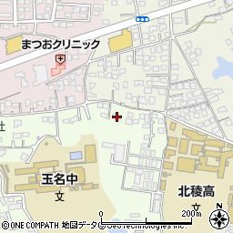 熊本県玉名市中尾533周辺の地図