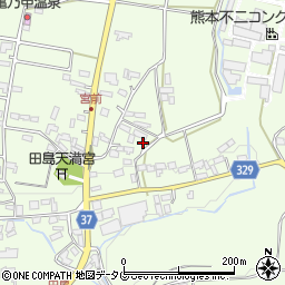 熊本県菊池市泗水町田島1946周辺の地図