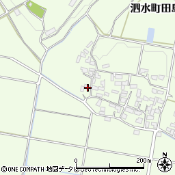 熊本県菊池市泗水町田島1501周辺の地図