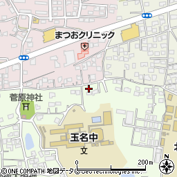 熊本県玉名市中尾347周辺の地図