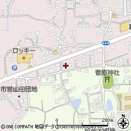 熊本県玉名市山田2045周辺の地図