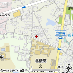 熊本県玉名市立願寺254周辺の地図