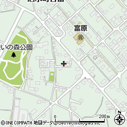 熊本県菊池市泗水町吉富305周辺の地図