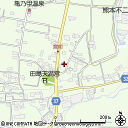 熊本県菊池市泗水町田島1948周辺の地図