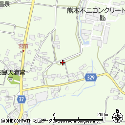 熊本県菊池市泗水町田島2079周辺の地図