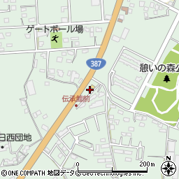 セブンイレブン泗水吉富店周辺の地図