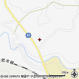 熊本県阿蘇市波野大字赤仁田586周辺の地図
