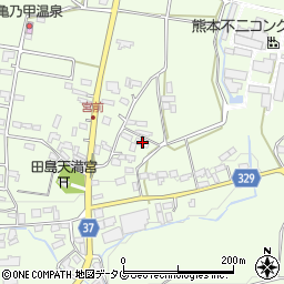 熊本県菊池市泗水町田島1955周辺の地図