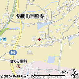 熊本県玉名市岱明町西照寺485周辺の地図