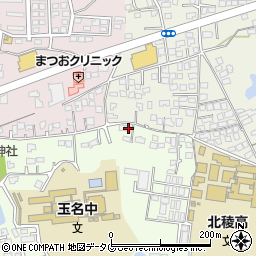 熊本県玉名市中尾536周辺の地図