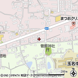 熊本県玉名市山田2040周辺の地図