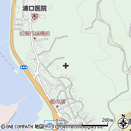 長崎県西海市大瀬戸町瀬戸樫浦郷周辺の地図