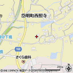 熊本県玉名市岱明町西照寺479周辺の地図