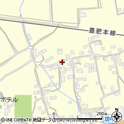 熊本県阿蘇市黒川73周辺の地図