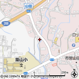 熊本県玉名市山田476周辺の地図