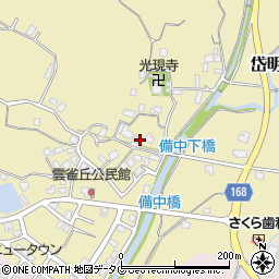 熊本県玉名市岱明町西照寺247周辺の地図