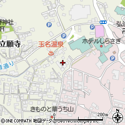 熊本県玉名市立願寺43周辺の地図