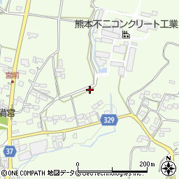 熊本県菊池市泗水町田島2078周辺の地図