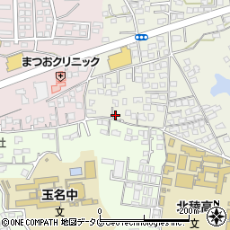 熊本県玉名市立願寺266-5周辺の地図