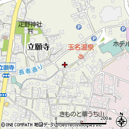 熊本県玉名市立願寺508周辺の地図