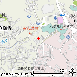 熊本県玉名市立願寺44周辺の地図