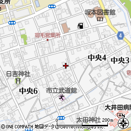 高知県宿毛市中央周辺の地図