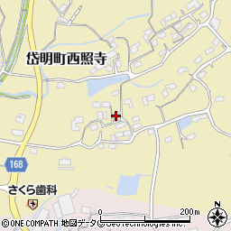 熊本県玉名市岱明町西照寺503周辺の地図