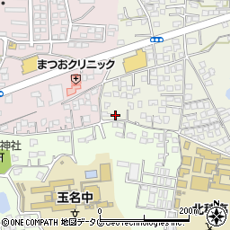 熊本県玉名市立願寺267-1周辺の地図