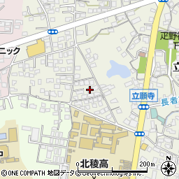熊本県玉名市立願寺255周辺の地図