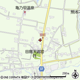 熊本県菊池市泗水町田島1745周辺の地図