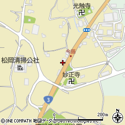 熊本県熊本市北区植木町今藤215周辺の地図