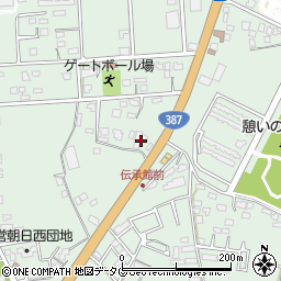 熊本県菊池市泗水町吉富3183周辺の地図