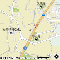 熊本県熊本市北区植木町今藤216周辺の地図