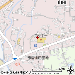 熊本県玉名市山田2081周辺の地図