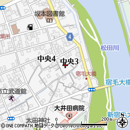 高知県宿毛市中央3丁目5周辺の地図