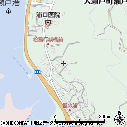 長崎県西海市大瀬戸町瀬戸樫浦郷2507周辺の地図
