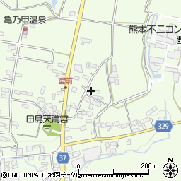 熊本県菊池市泗水町田島1956周辺の地図
