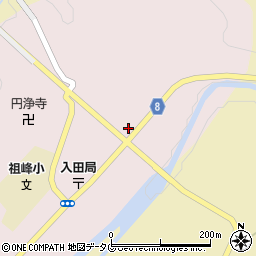 大分県竹田市門田195-3周辺の地図