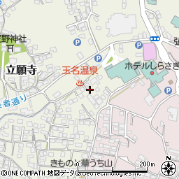 熊本県玉名市立願寺61周辺の地図