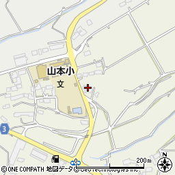 山本地域コミュニティセンター周辺の地図